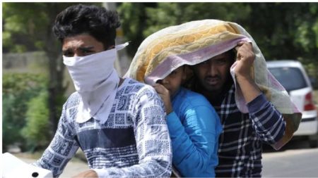 राजस्थान और उत्तर प्रदेश बॉर्डर से जुड़े एमपी के जिलों में तापमान 48 डिग्री सेल्सियस के पार पहुंचा