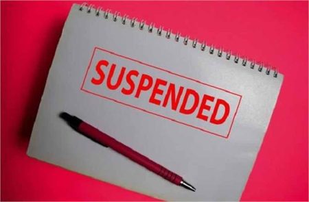बिजली कनेक्शन जारी करने में लापरवाही पर आज चरखी-दादरी के कनिष्ठ अभियंता (JE) राजेन्द्र सिंह को किया सस्पेंड