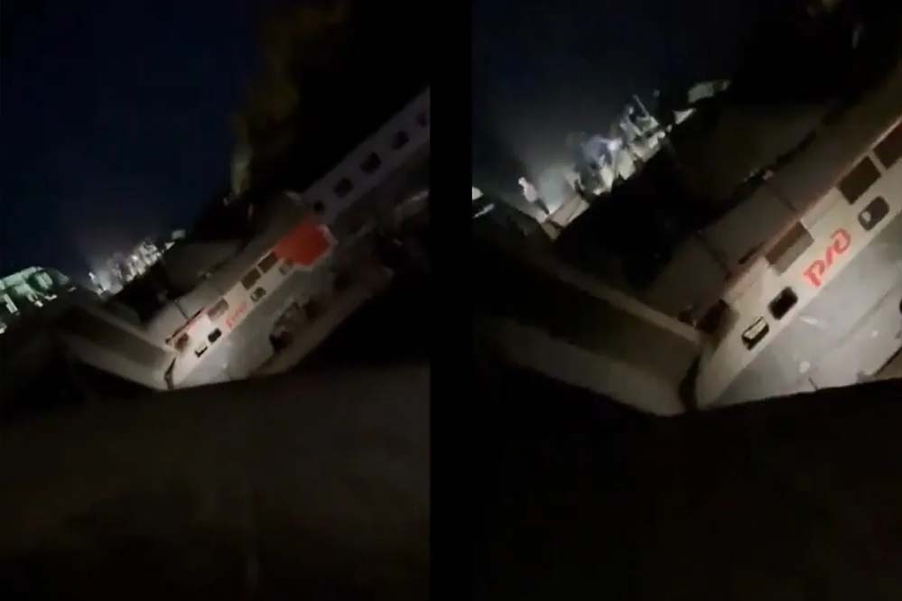 रूस में रेलवे पुल ढहने के बाद एक और ट्रेन पटरी से उतरी, पहले हादसे में 7 की मौत; 30 घायल 1 1A 114