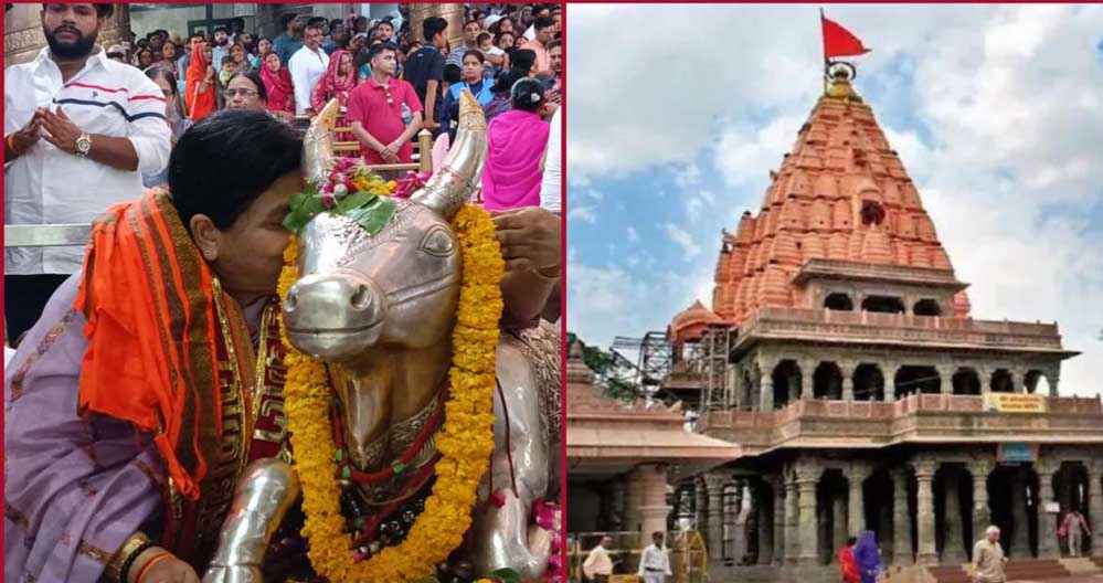 पूर्व मंत्री उषा ठाकुर ने भगवान महाकाल का किया पूजन 1 6A 84 1