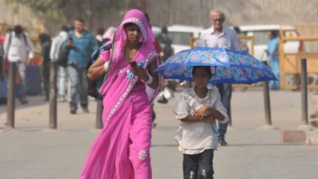 अंबाला का तापमान 43 डिग्री के पार पहुंचा, लोगों का घर से बाहर निकलना मुश्किल