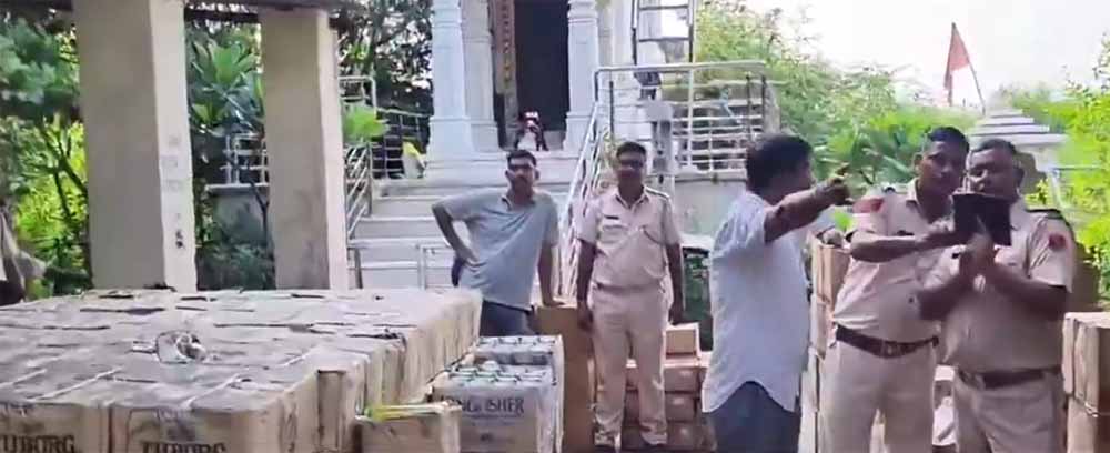 पंजाब से गुजरात ले जाई जा रही अंग्रेजी शराब पकड़ी गई, 644 कार्टन बरामद 1 2 449