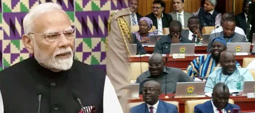 पीएम मोदी ने घाना की संसद को संबोधित किया, सर्वोच्च सम्मान देने के लिए आभार जताया 1 pm1 1