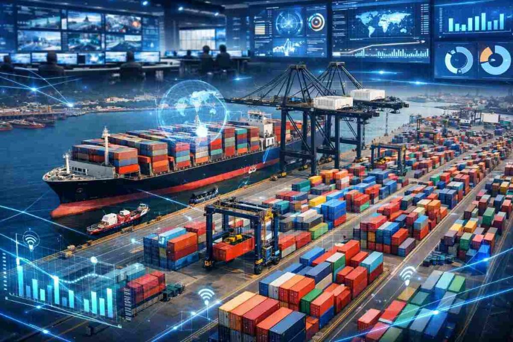 Adani Ports का बड़ा दांव: AI और ऑटोमेशन पर 850 मिलियन डॉलर का निवेश, 2030 तक 1 अरब टन कार्गो हैंडलिंग का लक्ष्य adaniport