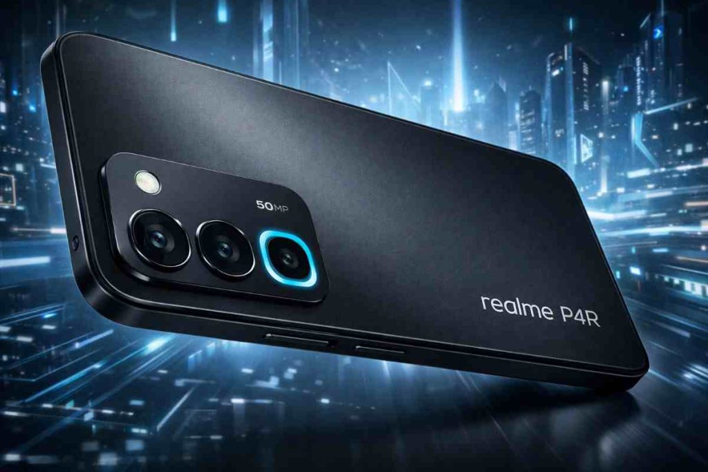 Realme P4R 5G लॉन्च: ₹20,000 से कम में 8000mAh बैटरी, 144Hz डिस्प्ले और AI फीचर्स के साथ नया बजट 5G फोन, जानिए कैसा है ये फोन… realme p4r