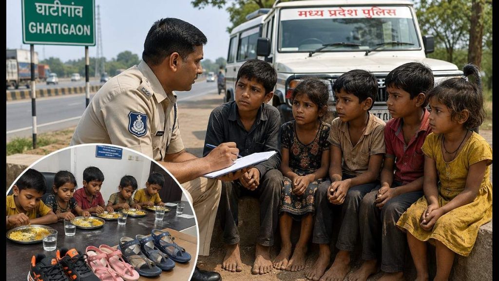 शराबी पिता की प्रताड़ना से तंग आकर घर से भागे पांच मासूम भाई-बहन, पुलिस ने हाईवे से सुरक्षित किया रेस्क्यू wp 17809978936638564381617648867021
